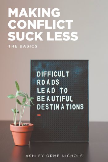 Cover image for Making Conflict Suck Less: The Basics